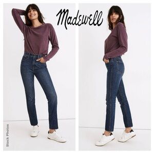 Madewell Perfect Vintage Full Length Jean Diversey
Wash Retro Stitched (26)